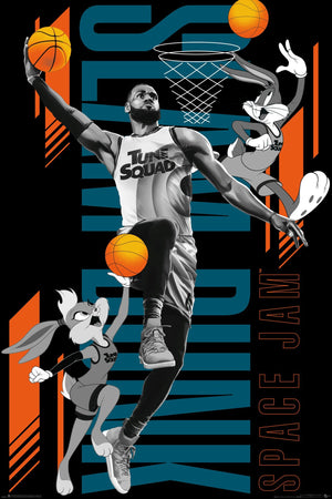 Gbeye Space Jam 2 Slam Dunk Poster 61X91 5cm | Yourdecoration.de