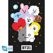 Grupo Erik GBYDCO546 Bt21 Characters Poster 61X91,5cm | Yourdecoration.at