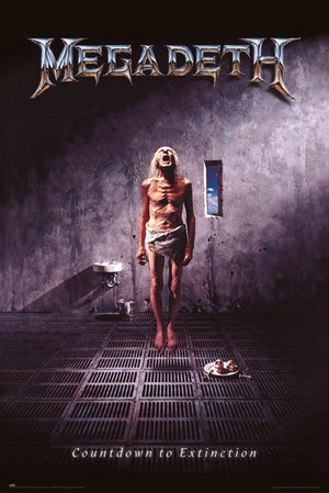 grupo erik GPE5707 megadeth countdown to extinction poster 61x91,5cm | Yourdecoration.at