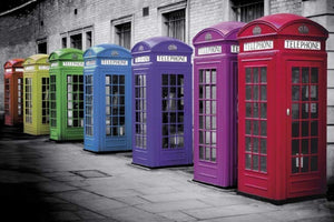 Grupo Erik GPE4719 Phone Boxs London Phone Box Poster 91,5X61cm | Yourdecoration.at