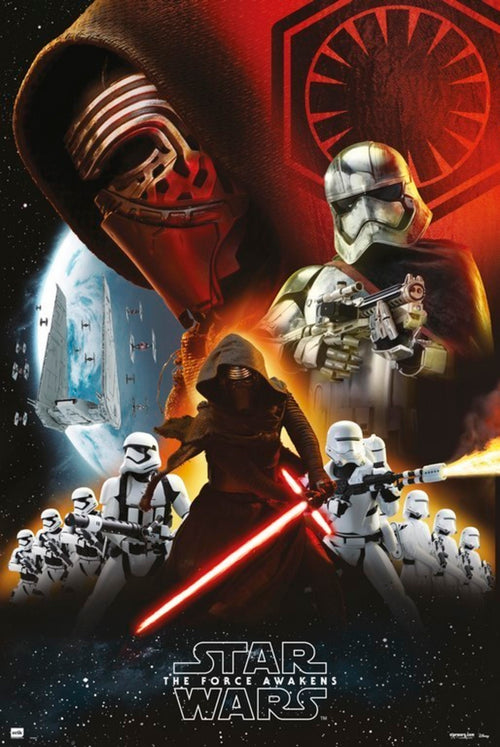 Grupo Erik GPE4894 Star Wars Classic Empire Black Poster 61X91,5cm | Yourdecoration.at