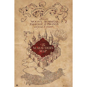 Grupo Erik GPE5159 Harry Potter The Marauders Map Poster 61X91,5cm | Yourdecoration.at