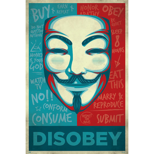 Grupo Erik GPE5240 Disobey Poster 61X91,5cm | Yourdecoration.at