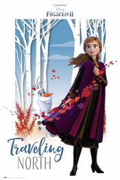 Grupo Erik GPE5379 Frozen Traveling North Poster 61X91,5cm | Yourdecoration.at