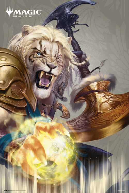 Grupo Erik GPE5423 Magic The Gathering Ajani Poster 61X91,5cm | Yourdecoration.at