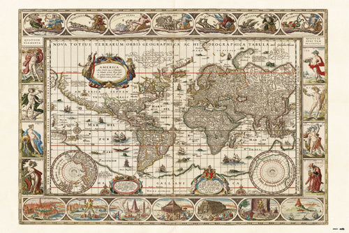 Grupo Erik GPE5452 Ancient World Map Poster 91,5X61cm | Yourdecoration.at