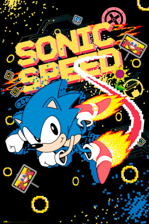 Grupo Erik GPE5489 Sonic Speed Poster 61X91,5cm | Yourdecoration.at