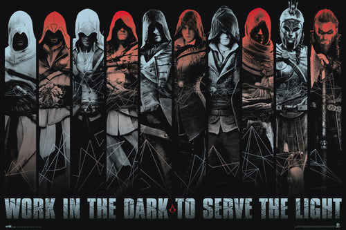 Grupo Erik GPE5501 Assassins Creed Work In The Dark Poster 91,5X61cm | Yourdecoration.at