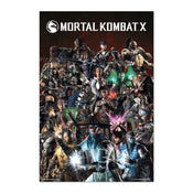 Grupo Erik GPE5510 Mortal Kombat Characters Poster 61X91,5cm | Yourdecoration.at