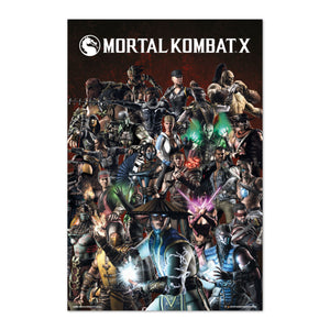 Grupo Erik GPE5510 Mortal Kombat Characters Poster 61X91,5cm | Yourdecoration.at