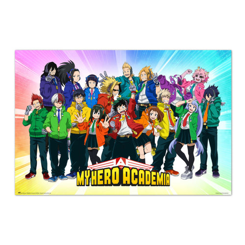 Grupo Erik Gpe5638 My Hero Academia Hero Fes Poster 91 5X61cm | Yourdecoration.at