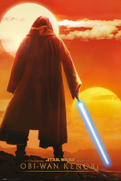 Grupo Erik Gpe5663 Star Wars Kenobi Twin Suns Poster 61x91 5cm | Yourdecoration.at