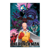 Grupo Erik Gpe5680 One Punch Man Saitama Vs Villain Poster 61x91 5cm | Yourdecoration.at