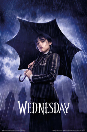 grupo erik gpe5735 wednesday umbrella poster 61x91 5cm | Yourdecoration.at