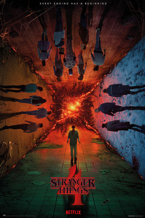 grupo erik gpe5755 stranger things teaser season 4 poster 61x91 5cm | Yourdecoration.at