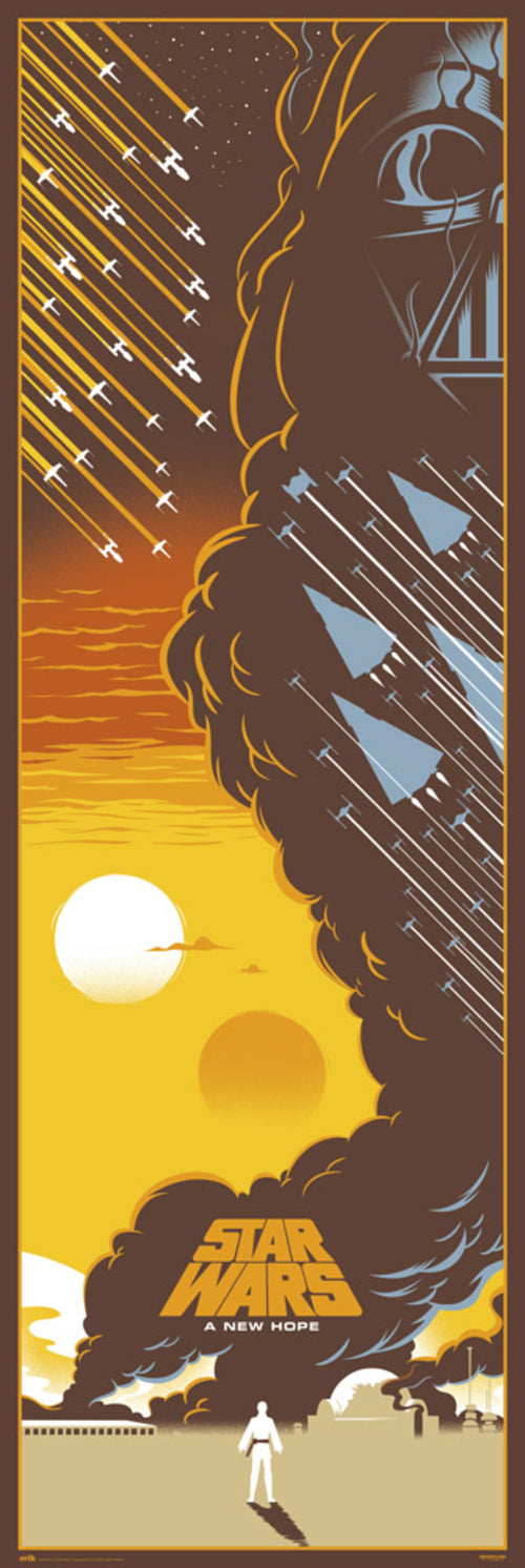 Grupo Erik PPGE8063 Star Wars Episode Iv Poster 53X158cm | Yourdecoration.at