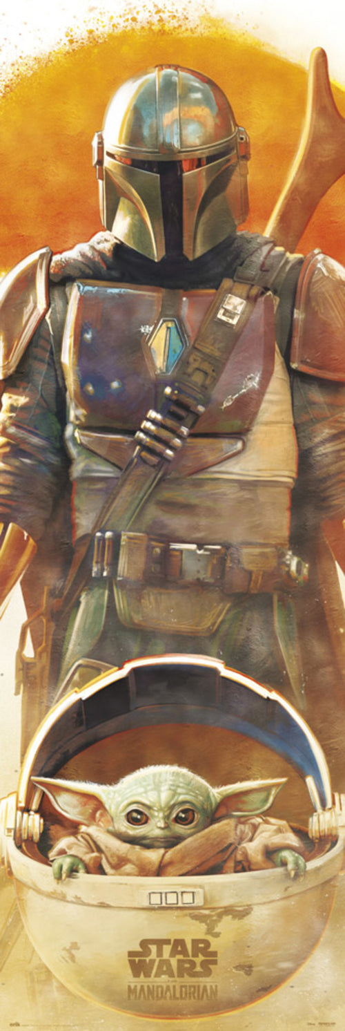 Grupo Erik PPGE8083 Star Wars The Mandalorian Poster 53X158cm | Yourdecoration.at