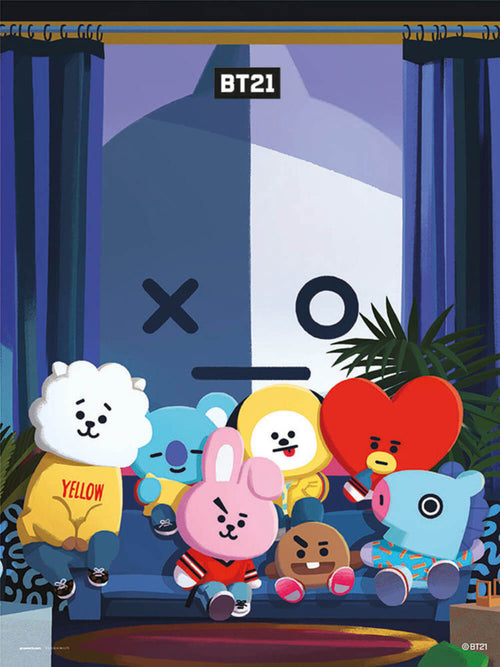 Grupo Erik Bt21 All Characters Kunstdruck 30X40cm | Yourdecoration.at