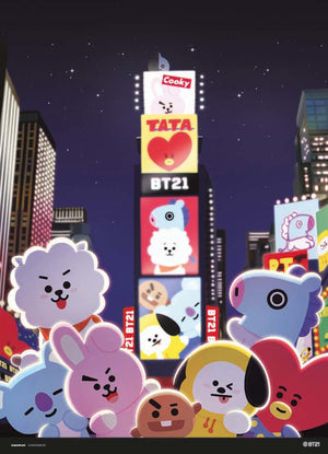 Grupo Erik Bt21 Time Square Kunstdruck 30X40cm | Yourdecoration.at