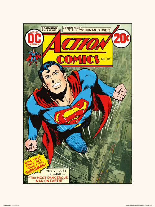 Grupo Erik Dc Action Comics 419 Kunstdruck 30X40cm | Yourdecoration.at