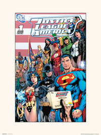 Grupo Erik Dc Comics Justice Leage Of America Volume 2 No.1 Kunstdruck 30X40cm | Yourdecoration.at