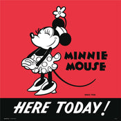 Grupo Erik Disney Minnie 90 Kunstdruck 30X30cm | Yourdecoration.at