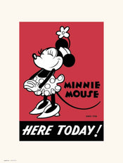 Grupo Erik Disney Minnie 90 Kunstdruck 30X40cm | Yourdecoration.at