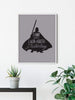 Komar Star Wars Silhouette Quotes Vader Kunstdruck 50x70cm | Yourdecoration.be