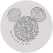 Komar Vlies Fototapete Dd1 040 Mickey Stipple Art | Yourdecoration.at