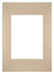 Passe Partout 21x29,7cm Karton Beige Rand Gerade Vorne | Yourdecoration.de