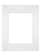 Passe Partout 24x30cm Karton Weiss Rand Gerade Vorne | Yourdecoration.de