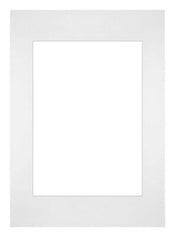 Passe Partout 42x59,4cm A2/A3 Karton Weiss Rand Gerade Vorne | Yourdecoration.de