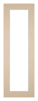 Passepartout 20x60cm Karton Beige Rand 4cm Gerade Vorne | Yourdecoration.de