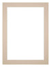 Passepartout 30x40cm Karton Beige Rand 3cm Gerade Vorne | Yourdecoration.de