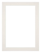 Passepartout 45x60cm Karton Hellgrau Rand 3cm Gerade Vorne | Yourdecoration.de