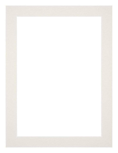 Passepartout 60x80cm Karton Hellgrau Rand 3cm Gerade Vorne | Yourdecoration.de