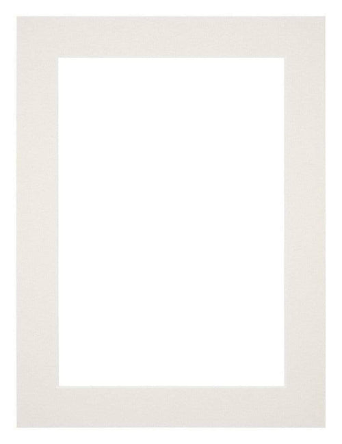 Passepartout 45x60cm Karton Hellgrau Rand 4cm Gerade Vorne | Yourdecoration.de