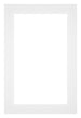 Passepartout 62x93cm Karton Weiss Rand 4cm Gerade Vorne | Yourdecoration.de