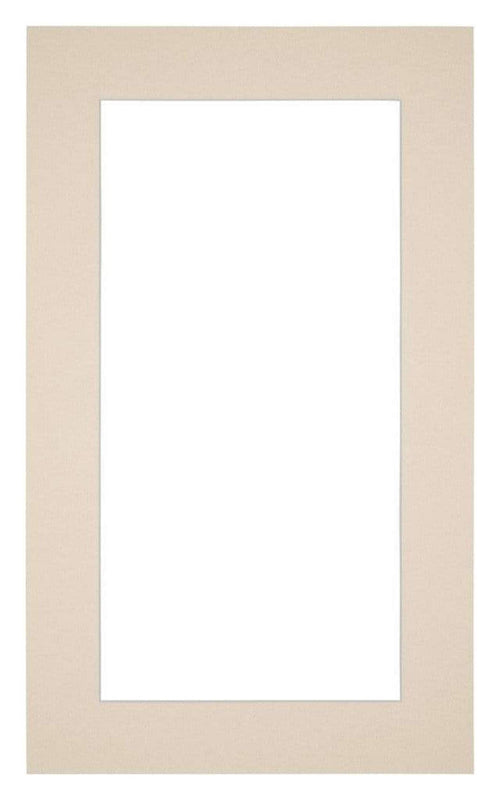 Passepartout 30x50cm Karton Teint Rand 5cm Gerade Vorne | Yourdecoration.de