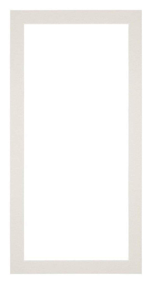 Passepartout 40x80cm Karton Hellgrau Rand 3cm Gerade Vorne | Yourdecoration.de