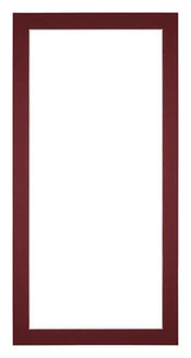 Passepartout 40x80cm Karton Weinrot Rand 3cm Gerade Vorne | Yourdecoration.de