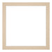 Passepartout 60x60cm Karton Beige Rand 3cm Gerade Vorne | Yourdecoration.de