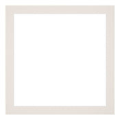 Passepartout 60x60cm Karton Hellgrau Rand 3cm Gerade Vorne | Yourdecoration.de