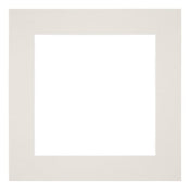 Passepartout 70x70cm Karton Hellgrau Rand 6cm Gerade Vorne | Yourdecoration.de