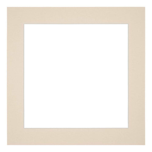 Passepartout 70x70cm Karton Teint Rand 5cm Gerade Vorne | Yourdecoration.de