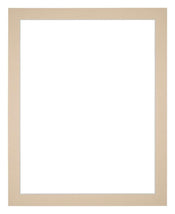 Passepartout 40x50cm Karton Beige Rand 3cm Gerade Vorne | Yourdecoration.de