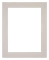 Passepartout 56x71cm Karton Grau Granit Rand 5cm Gerade Vorne | Yourdecoration.de
