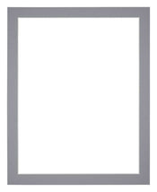 Passepartout 56x71cm Karton Grau Rand 3cm Gerade Vorne | Yourdecoration.de