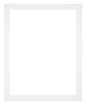 Passepartout 56x71cm Karton Weiss Rand 3cm Gerade Vorne | Yourdecoration.de