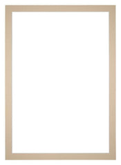 Passepartout 20x28cm Karton Beige Rand 3cm Gerade Vorne | Yourdecoration.de